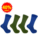 4 par Fish Scale Bamboo